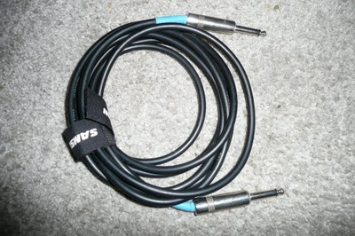 Kabel Samson gitarowy 2,5m jack 6,3