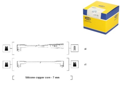 KIT FILS D'ALLUMAGE MAGNETI MARELLI 941175230762 