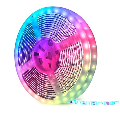 Taśma LED wielokolorowa RGB z pilotem 30 m