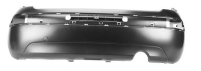 Бампер задняя citroen c3 02-05 фото №1