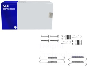 Набор монтажный колодка тормозных lucas land rover freelander 2 фото №1