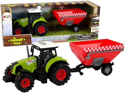 Traktor Farma Przyczepa Na Zboże Dźwięk Zielony