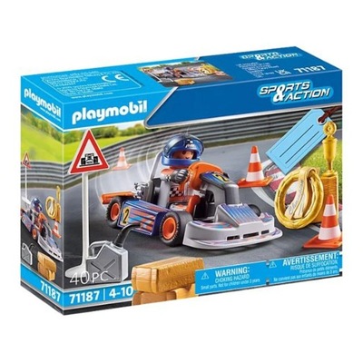 Playmobil: kierowca kartingowy Sports & Action