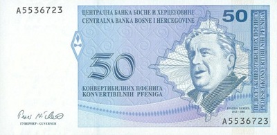 Bośnia - 50 Pfeniga - 1998 - P58 - St.1