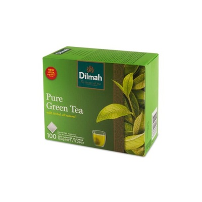 Herbata zielona Dilmah Pure Green Tea 100 szt