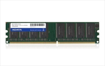 Pamięć RAM Adata DDR1 1 GB 400 MHz