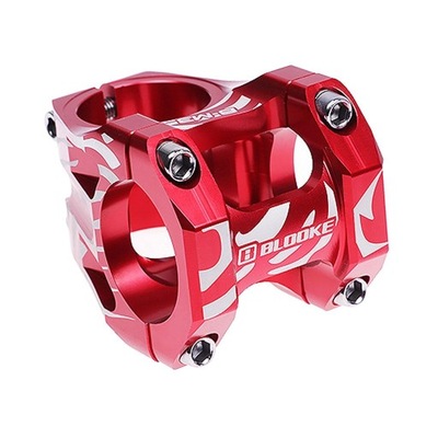 Mostek 35mm Rower Mostek rowerowy Krótki Czerwony