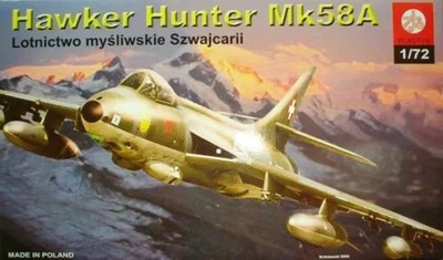 Model do złożenia Plastyk Hawker Hunter Mk58A