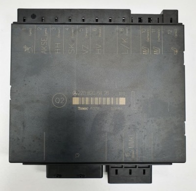 Модуль блок управления сиденье левый перед mercedes w220 2208206826 фото №1