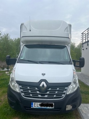 RENAULT MASTER 2018r, 12 ep, plandeka, burtofiranka