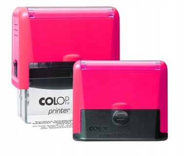Pieczątka COLOP COMPACT C40 PRO różowa neonowa