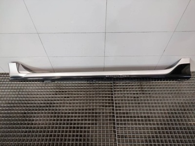 Молдинг порог левая порог левый honda civic x sport line type-r nh830m фото №1