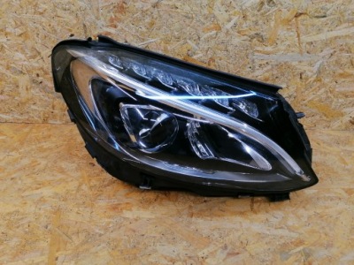 Лампа права фара правий mercedes benz w205 c klasa full led 2014-2018r фото №1
