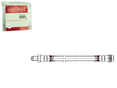 Шланг тормозной шланг тормозной quick brake фото №1