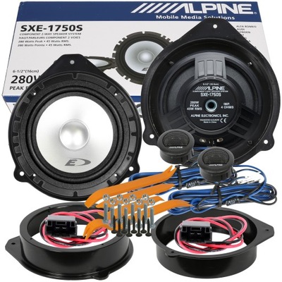 ALTAVOCES ALPINE AUDI A3 8P SAAB 9.3 PARTE DELANTERA DISTANCIAS  