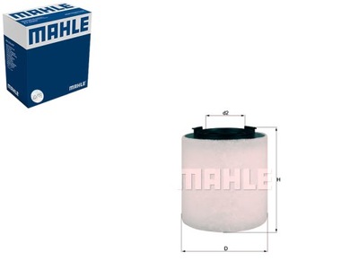 MAHLE FILTRE D'AIR MAH, LX 2831 - milautoparts-fr.ukrlive.com