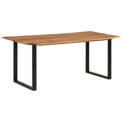 Stół jadalniany, 180x90x76 cm, lite drewno akacj