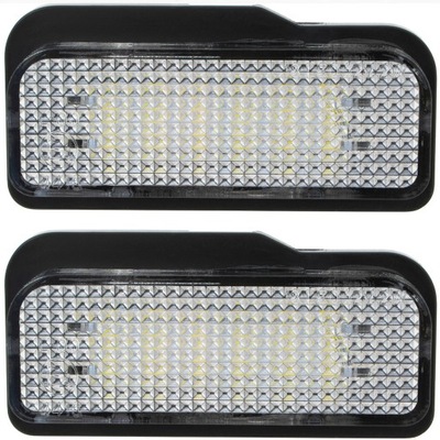 ILLUMINATION PLATES LED MERCEDES W203 W211 W219  