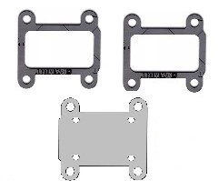 Заглушка egr 1.9 2.4jtd alfa romeo 147 156 159 166 фото №1