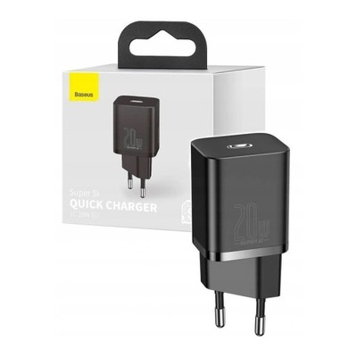 Baseus ładowarka Super Si Quick Charger czarna