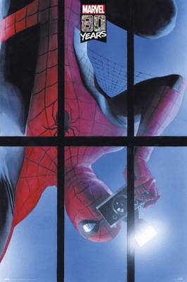 Spider-man 80-lecie Marvel - plakat 61x91,5 cm