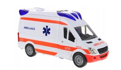 KARETKA POGOTOWIA AMBULANS AMBULANCE TOYSTAR HH POLAND