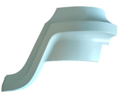 Корпус фара левая mercedes actros stream mp4 9608859408 фото №1