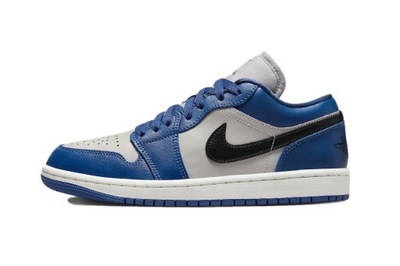 Buty Nike Air Jordan 1 Low "Georgetown" Granatowe Szare Czarne 38EU