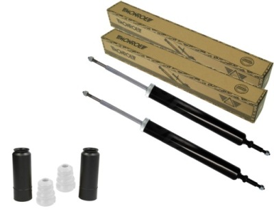 Monroe 2x амортизаторы + защита i отбойники bmw x1 e84 задняя фото №1