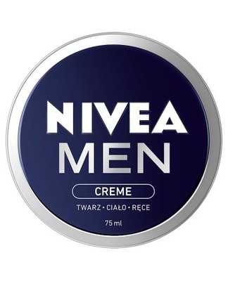 Nivea Men Krem 75 ml Uniwersalny krem dla mężczyzn