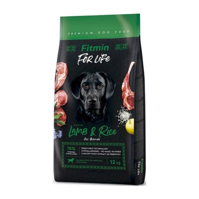 Fitmin dog For Life Adult Lamb Rice 12kg