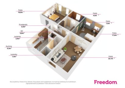 Mieszkanie, Sosnowiec, 95 m²