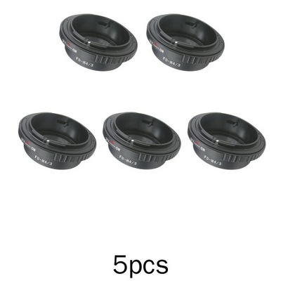 5x Jednoczęściowy adapter do obiektywu Canon FD