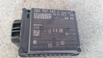 Радар датчик disctronic audi skoda seat volkswagen t-roc 2q0907561j фото №1