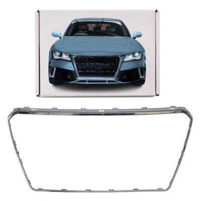 Audi rs7 4g 2012-2015 рамка решетка хромированная 4g8853653e фото №1