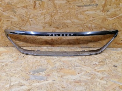 Хром решётка радиатора решётка радиатора решётка радиатора peugeot 308 ii t9 lift 2017- фото №1