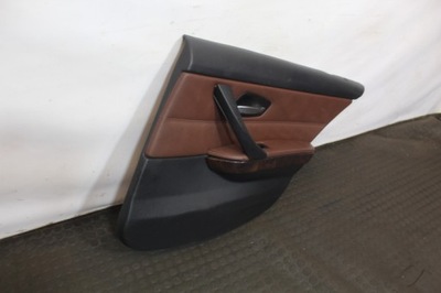 Обшивка обивка дверь правый задняя bmw 3 318d e90 фото №1