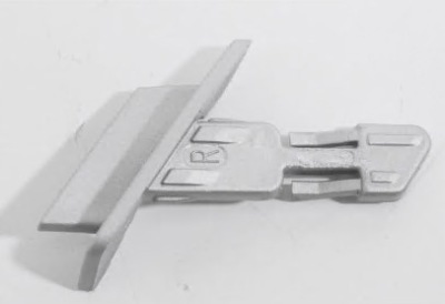 Vw id.4 e21 rear правий roof молдинг end cap 11a8539702uc фото №1