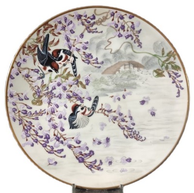 FRANKLIN talerz dekoracyjny motyw orientalny