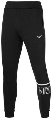 MIZUNO Spodnie dresowe Sweat Pant Black-XXL