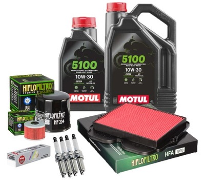 МАСЛО DO HONDA VFR 1200 X DCT SC70 SC76 МАСЛО MOTUL 10W30 ФІЛЬТРА СВЕЧИ NGK