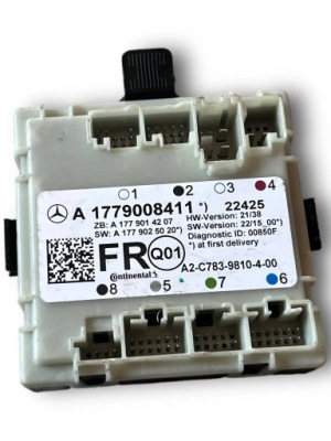 Mercedes w177 блок керування двері 1779008411 фото №1