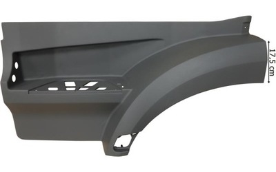 Mercedes actros mp4 ss подножка верхний левая 9606661902 9606667103 фото №1