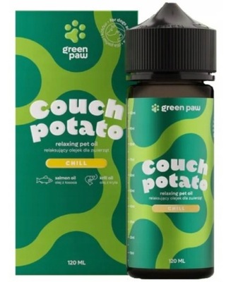 Green Paw Olejek dla zwierząt z CBD Couch Potato 120 ml