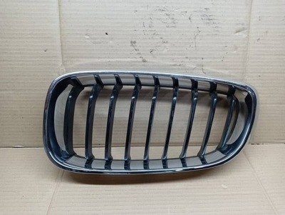 Bmw 3 gt f34 13-16 przed lift левый решётка радиатора впуск воздуха решётка радиатора хром капот фото №1