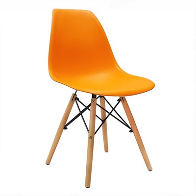 Krzesło DSW Milano pomarańczowe