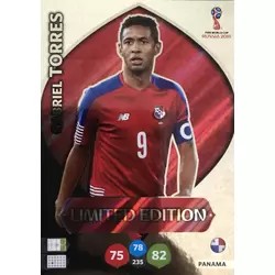 Panini World Cup Russia 2018 Karta Limited Gabriel Torres Panama