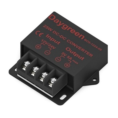 25W moduł obniżający napięcie DC12V 24V do 5V 5A