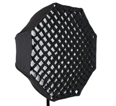 PARASOLKA SOFTBOX OCTA 80cm SIATKA GRID