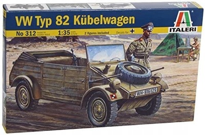 VW Typ 82 Kubelwagen - Italeri 312